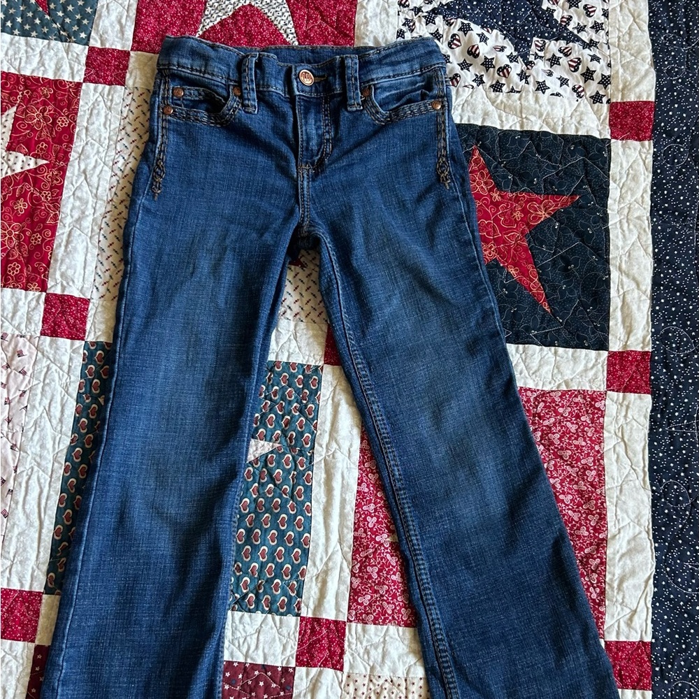 Wrangler girls jeans size 8